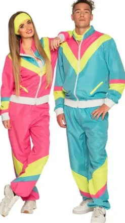 Tuulipuku retro mies neon xxl