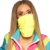 Tuulipuku retro nainen neon l