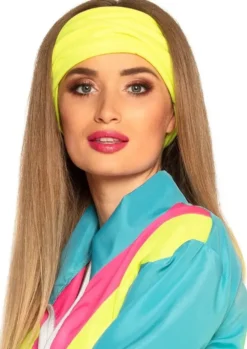Tuulipuku retro nainen neon l