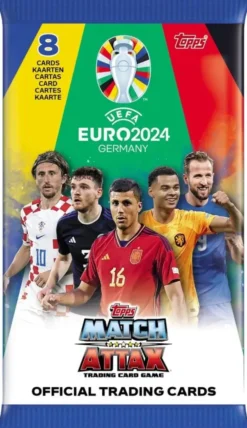 Uefa euro2024 match attax pack