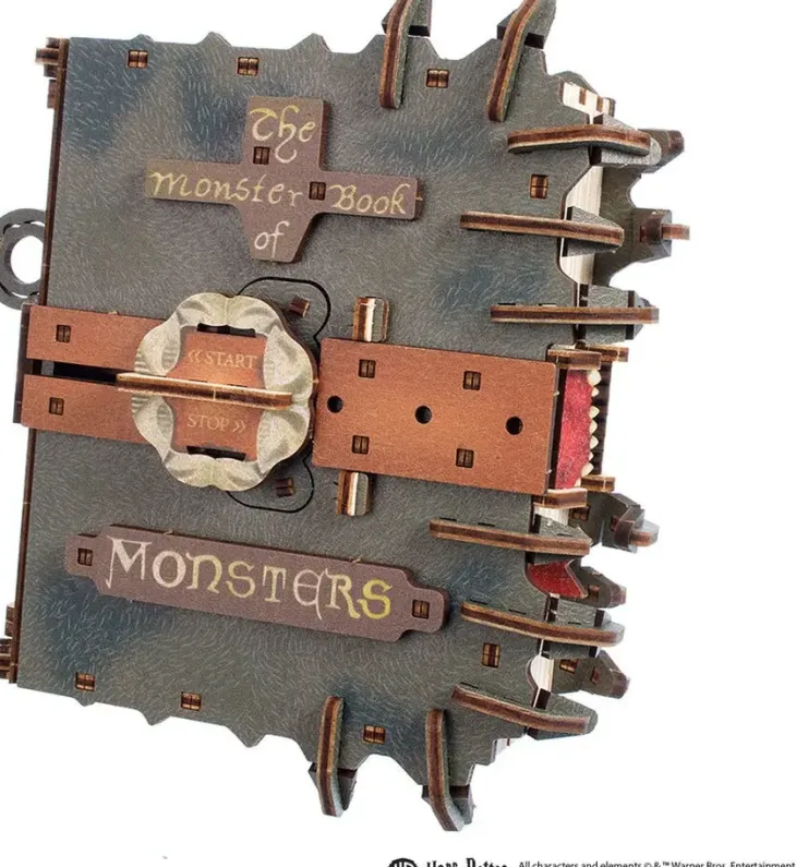 Ugears the monster book of monsters