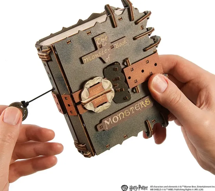 Ugears the monster book of monsters