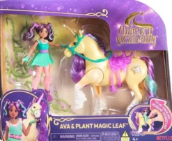 Unicorn academy ava & plant magic leaf