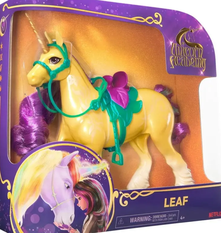Unicorn academy leaf unicorn 28 cm