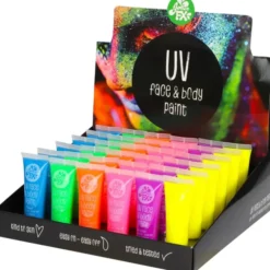 Uv face & body paint neon värit 10ml