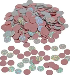 Vaaleanpunainen confetti