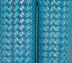 Vaaleansininen hologrammi serpentiini