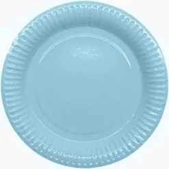 Vaaleansininen lautanen 22,8 cm 8 kpl