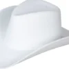 Valkoinen cowboy hattu