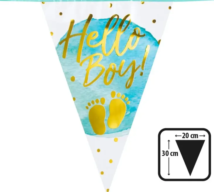 Viiri 'hello boy!' (30 x 20 cm)