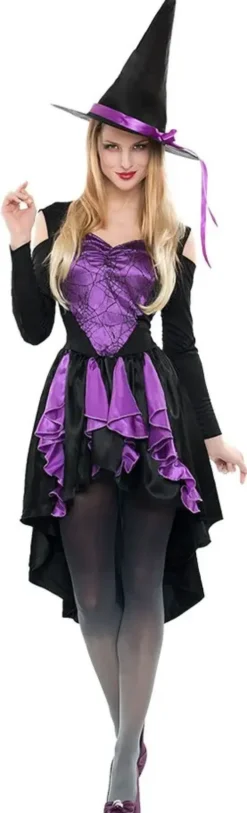 Violetti noitamekko m/l