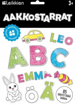 Väritettävät aakkostarrat