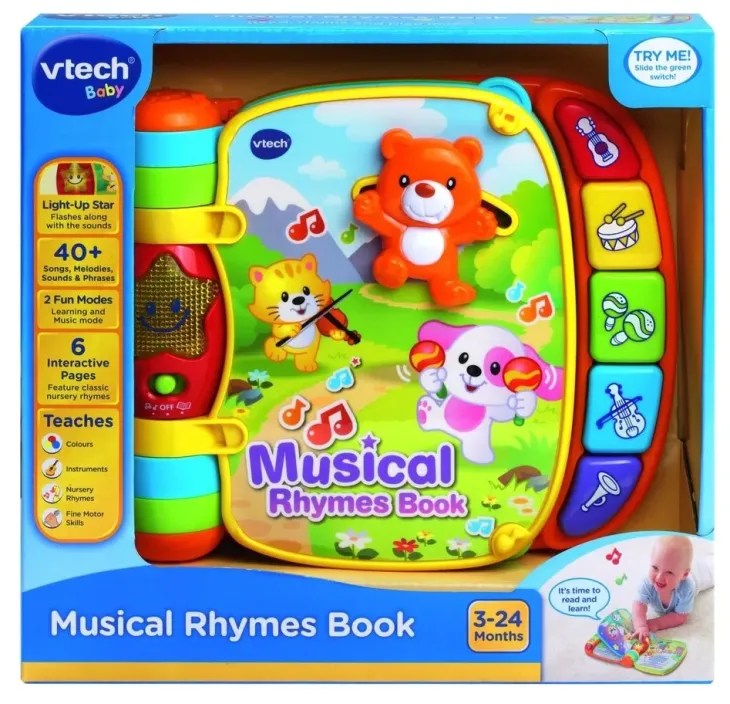 Vtech baby musikaalinen lorukirja