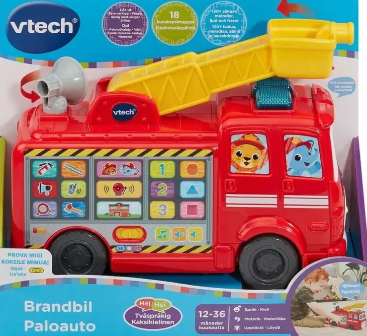 Vtech rescue buddies fire engine fi/se
