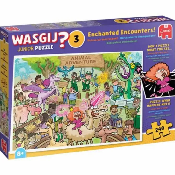 Wasgij junior enchanted encounters 240p