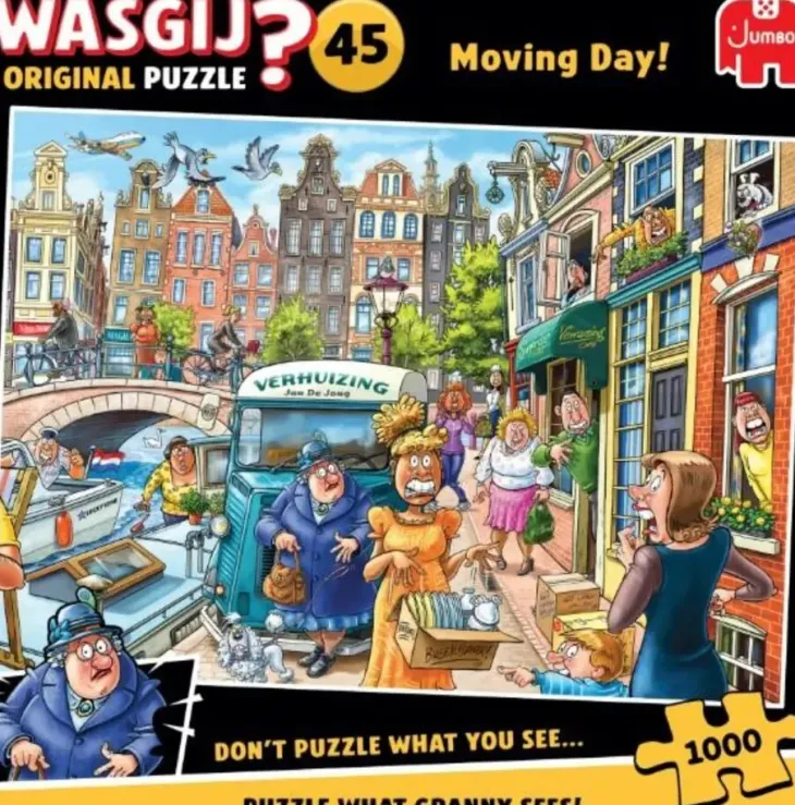 Wasgij moving day 1000 p