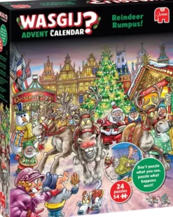 Wasgij reindeer rumpus joulukalenteri
