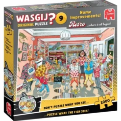 Wasgij retro home improvements 1000 p