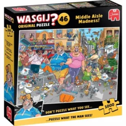 Wasgij retro middle aisle madness 1000 p