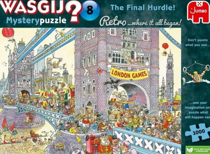 Wasgij retro the final hurdle! 1000 p