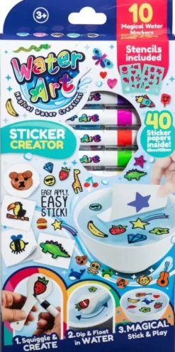 Water art 10 tussia ja tarrantekosetti