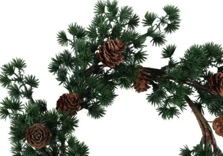 Winteria havukranssi kävyillä 35cm