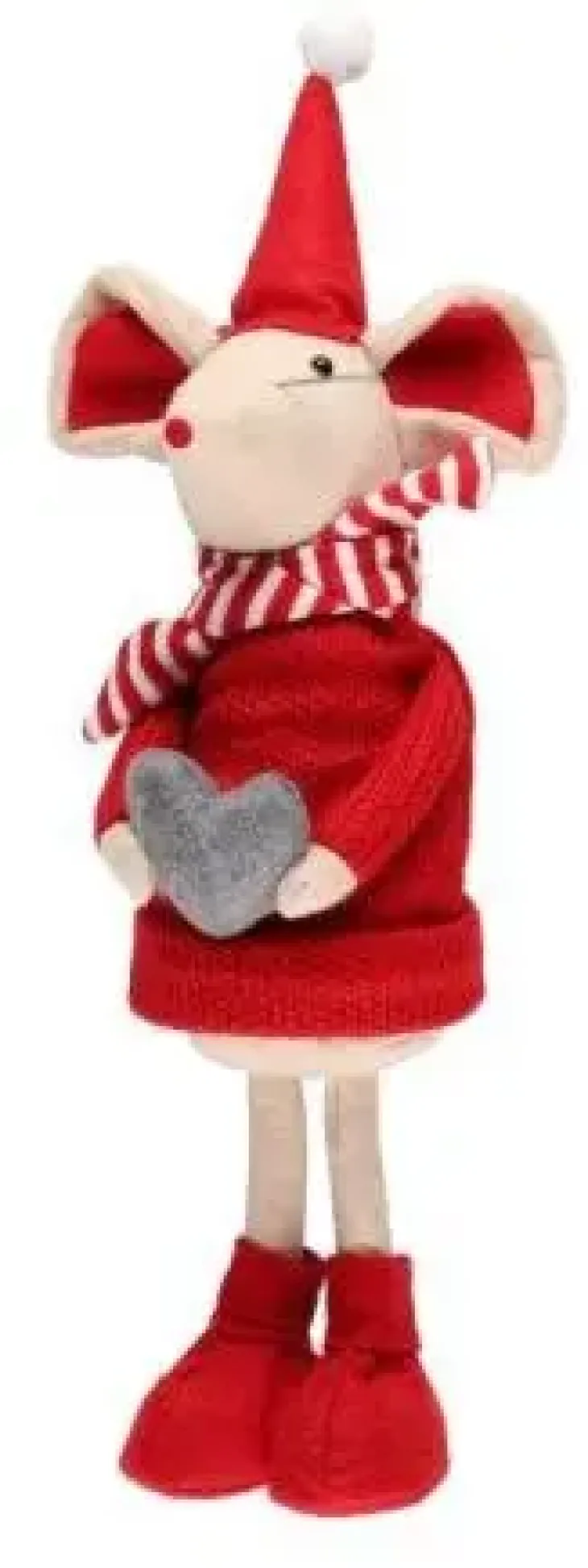 Winteria jouluhiiri harmaalla paita 45cm