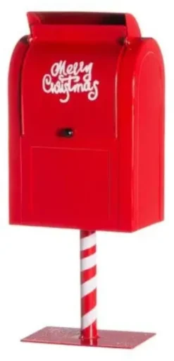 Winteria joulu postilaatikko jalalla