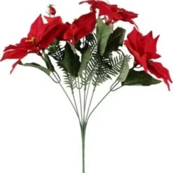 Winteria joulutähti & marjat kimppu 41cm
