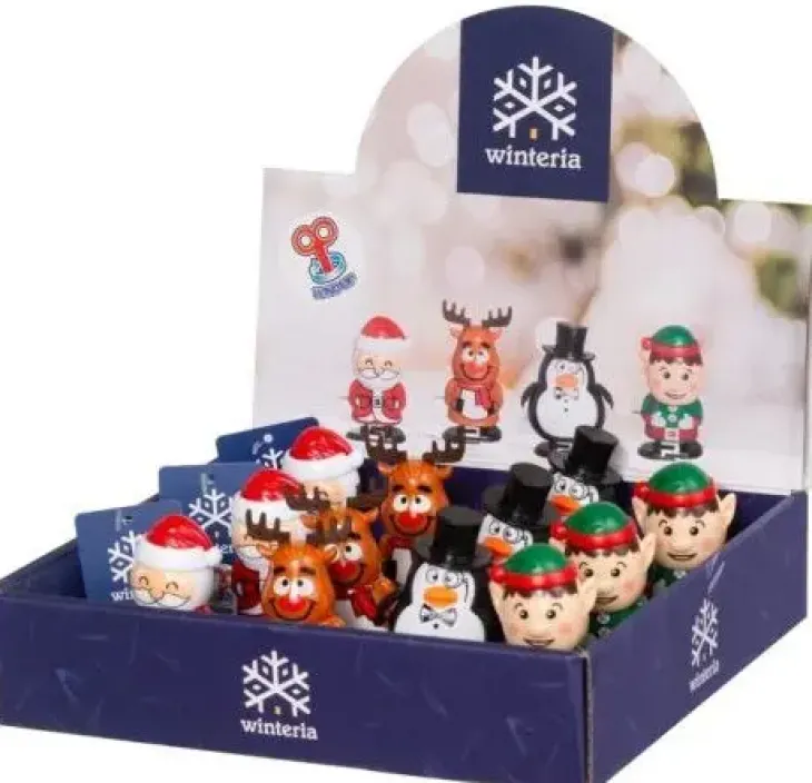 Winteria kävelevä jouluhahmo