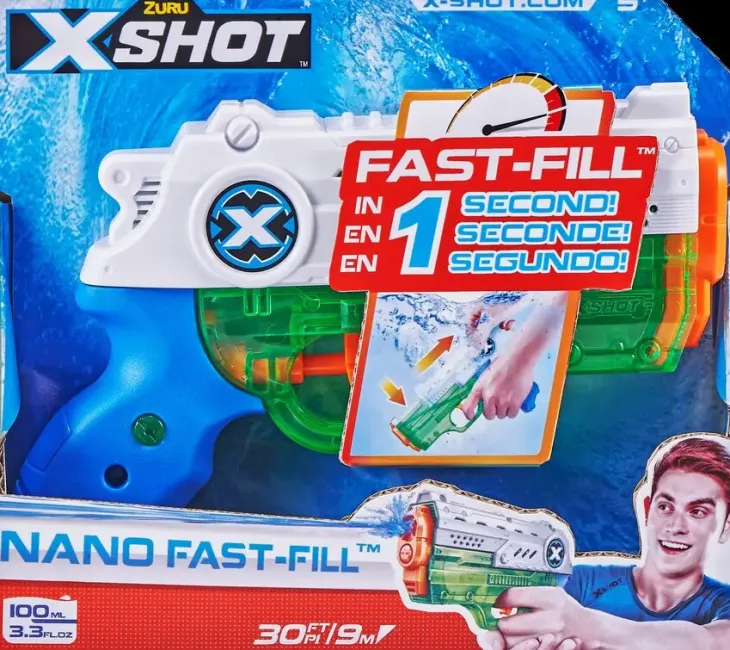 X-shot nano fast fill vesipyssy