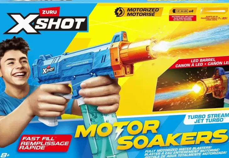Xshot water turbo stream motor soaker