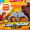 Xshot wild west cowboy valolla & äänillä