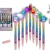 Yksisarvis kynä glitter ja valo