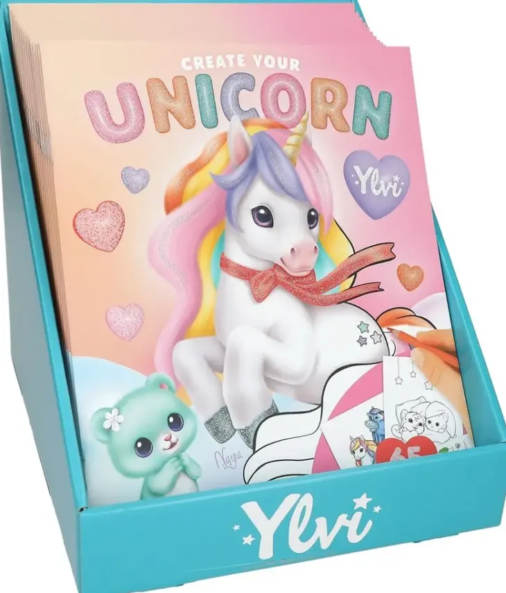Ylvi unicorn värityskirja