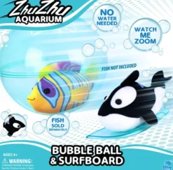 Zhu zhu fish ball/surfboard