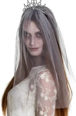 Zombiprinsessa hiuskoriste hunnulla
